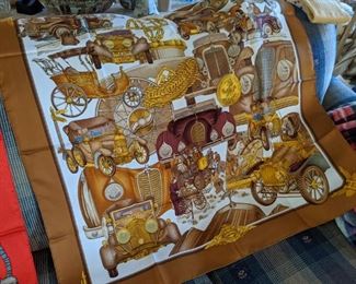 Hermès Scarf "Automobile"