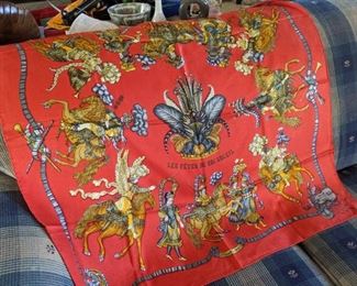 Hermès Scarf "Les Fête du Roi Soleil"
