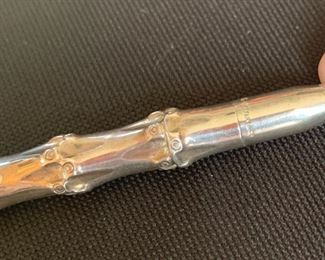 Tiffany & Co Bamboo Pen- Sterling