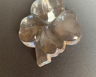 Baccarat 4 Leaf Clover
