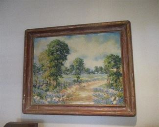 Vintage Oil on Canvas, Landscape