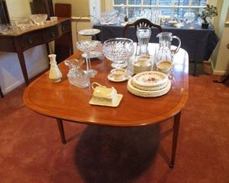 Small Mahogany Pembroke style Dining Table,  (drop leaf)