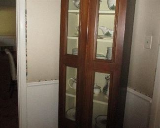 Tall Narrow Display Cabinet