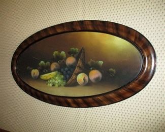 Large Oval "Fruit" print