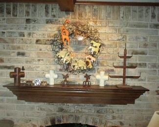 Wire Wreath "Noah's Ark"      Jan Barbaglio  Crosses & Crowns