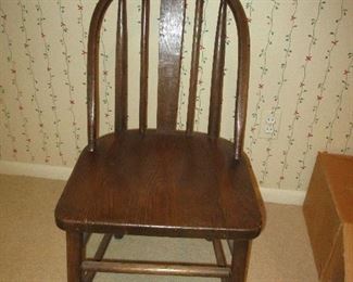 1 of 5 Oak Kitchen Chairs