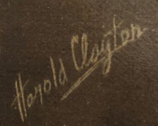 Harold Clayton Signature Detail