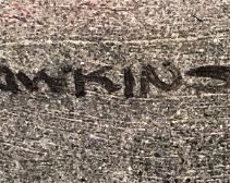 Robert Hawkins Signature Detail