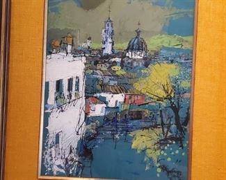 Bill Condon (Am. 1923-1998) "La ORIZAHA" unsigned