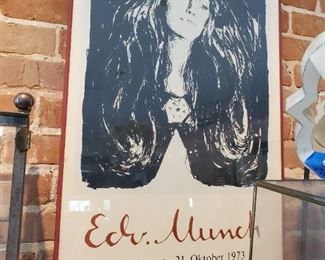 EDVARD MUNCH EXHIBITION POSTER