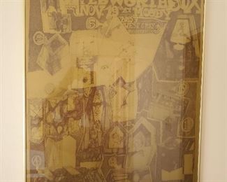 Charles Pebworth "MOODY GARDENS" poster