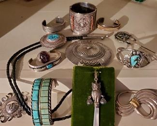 TURQUOISE & STERLING JEWELRY