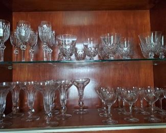WATERFORD & BACARAT CRYSTAL STEMWARE