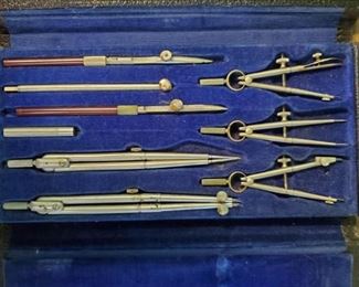 Vintage German Drafting Set