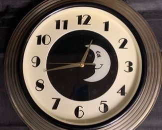 Art Deco Hyman Moon Clock