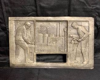 Art Deco WPA Salvaged