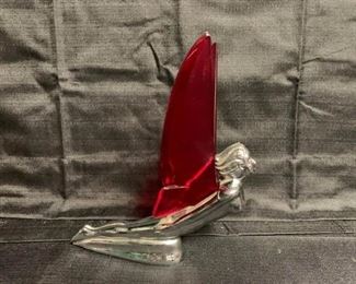 Flying Goddess Vintage Hood Ornament
