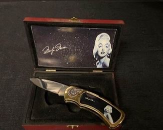 Marilyn Monroe Collector Knife