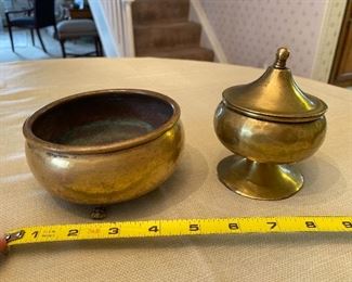 Russian Hammered Brass $22