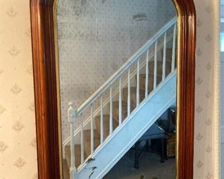 Antique Walnut Frame Mirror 20 x 32 $250