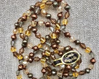 $25 Long beaded necklace 