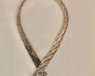 $30 Sterling silver woven bracelet 