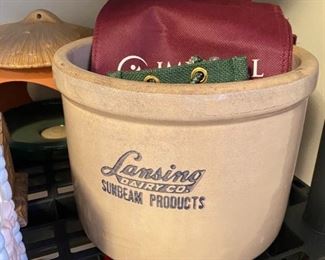 Lansing Dairy Co. Crock