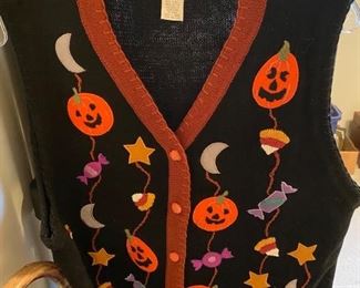 Vintage Ugly Halloween Sweater 