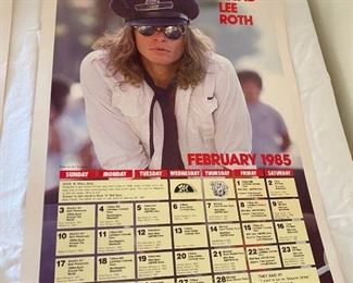 WLLZ Poster with David Lee Roth