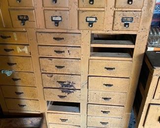 Kardex Type Filing Cabinet