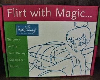 Walt Disney Collectors Figures with Boxes and Certificate of Authenticity Tinkerbell