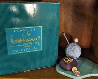 Walt Disney Collectors Figures with Boxes 