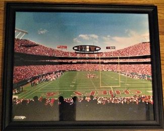 KC Chiefs Framed Vintage