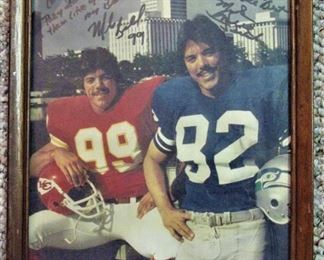 KC Chief Bell Brothers Autographs