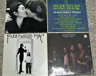 Beatles - Fleetwood Mac - Eagles Vinyl Albums