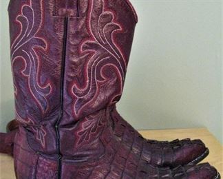 Genuine Alligator Cowboy Boots 
