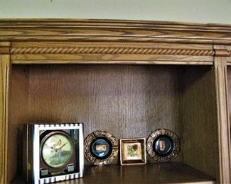 Very Nice Wood Book Shelves Closeup
