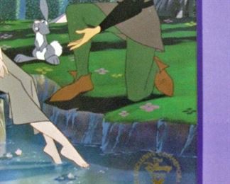 Walt Disney Lithograph  Sleeping Beauty