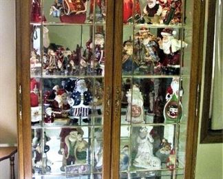 Beautiful Glass Front Wood Display Case