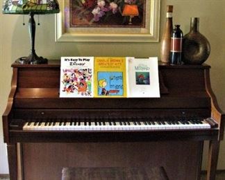 Kimball Ornate  Piano & Matching Bench
