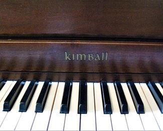 Kimball Ornate  Piano & Matching Bench