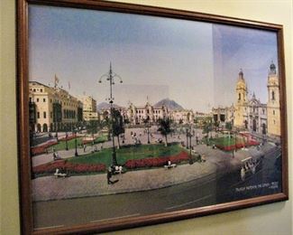 Framed Peru
