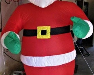 Inflatable 8 ft Tall Santa 