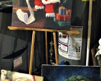 Santa Claus Paintings