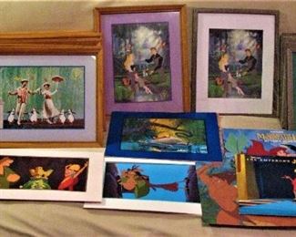 Walt Disney Lithographs 