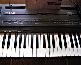 Casio Organ with Headphones 