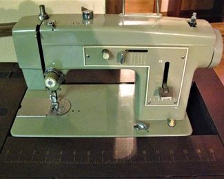 Vintage Sewing Table with Chair - Works Great