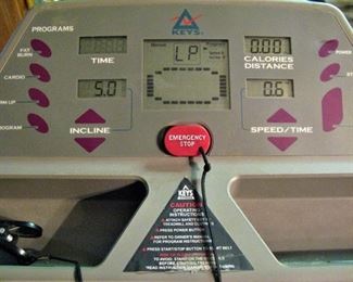 Excellent Runners Treadmill - Incline and speed up to 10mph.