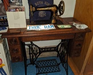 Old Singer Pedal Sewing Machine