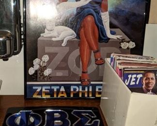 Zeta Phi Beta License Plates and Prints